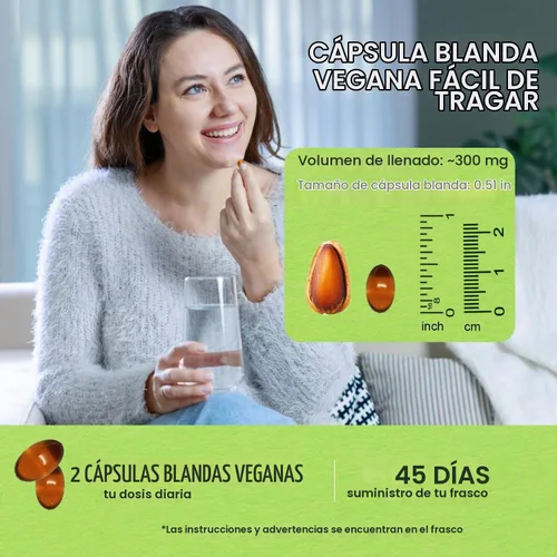Vista 7 de Cápsulas blandas de aceite de semilla negra de aceite de orégano