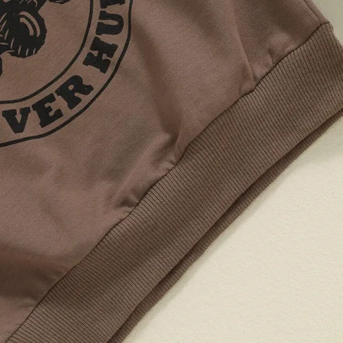Vista 107 de Disfraz de Halloween para bebé, sudadera de calabaza con cuello redondo, suéter de manga larga, ropa de otoño