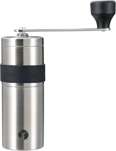 Vista 8 de Pearl Metal UW-3503 Captain Stag, fabricado en Japón, molinillo de café, hoja de cerámica