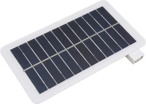 Vista 8 de Cryfokt mini panel solar de 5V 2W 400mA, cargador solar USB, resistente al calor, estilo moderno, eficiencia