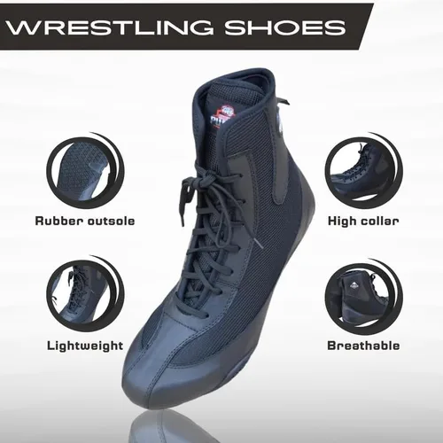 Vista 4 de Rightpunch - Zapatos de boxeo profesionales para hombres y mujeres