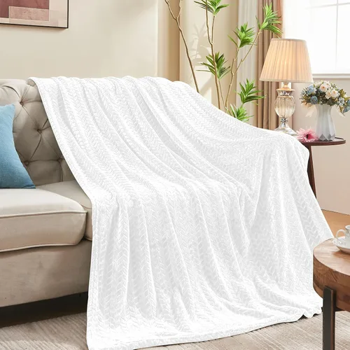 Vista 14 de inhand - Manta decorativa de vellón para bebés y recién nacidos, supersuave, envolvente, afelpada, mullida, cálida, ideal para cuna y como manta