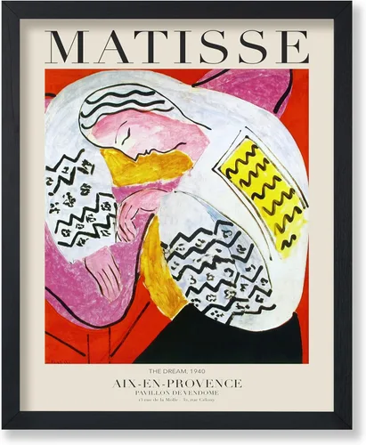 Vista 18 de Poster Master Póster Vintage de Henri Matisse – Impresión Retro de Fauvismo – Regalo para Artista, Inauguración de Casa – La Ventana, Maceta