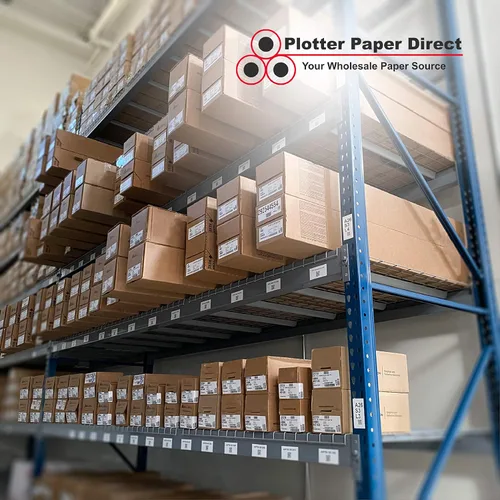 Vista 6 de Plotter Paper Direct Rollo de lona mate de poliéster de alta calidad de 13 x 40 pies, 500 denier, secado rápido, compatible con impresora