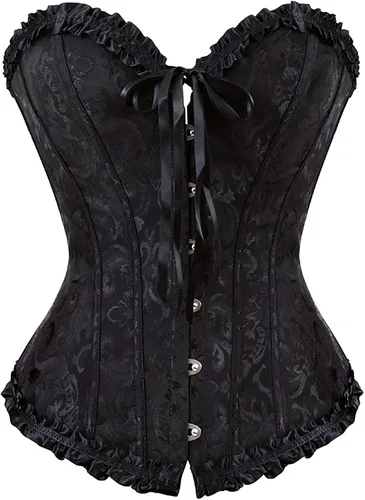 Vista 2 de EVAbaby Corsé deshuesado floral sexy para mujer