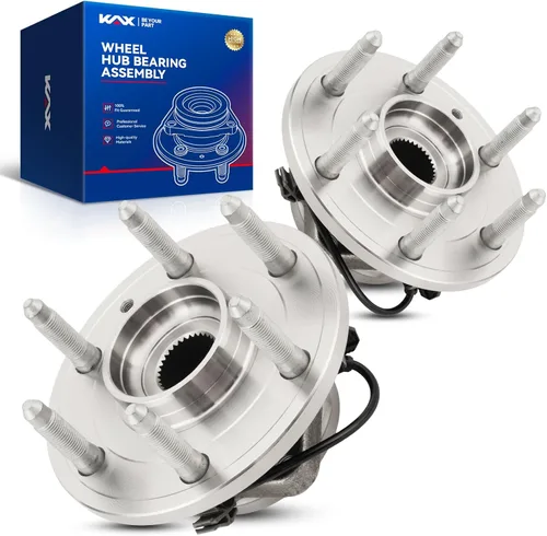 Vista 31 de KAX 510063 Rodamiento de rueda delantera compatible con Toyota Camry 2004-2017, Ford Edge 2007-2014, Toyota Sienna 2004-2010, conjunto de cubo