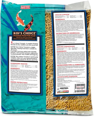 Vista 10 de Kaytee Koi's Choice Koi - Alimento flotante para peces koi, peces dorados y peces de estanque, 3 libras