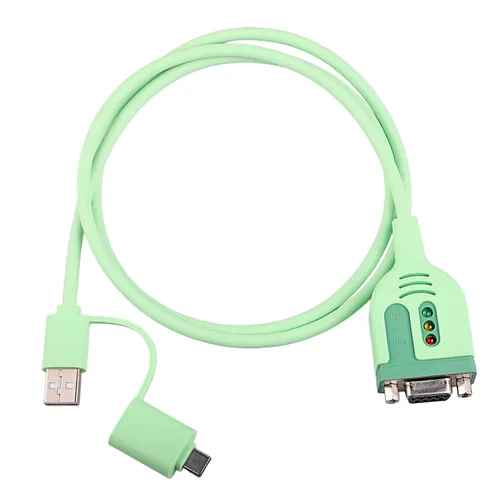 Vista 6 de RS232 a USB Serial Cable FT232RN Chipset USB a RS232 Puerto COM Serial PDA 9 pin DB9 Cable Compatible Para Routers Switches CNC PLCs Impresoras