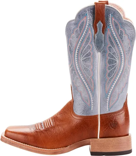 Vista 2 de Ariat - Botas redondas con diseño de Patriot