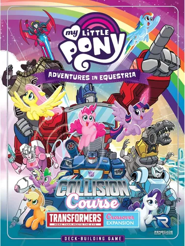 Vista 5 de Renegade Game Studios My Little Pony Deck Building Game: Transformers Crossover Expansión con Autobots y Mane Six