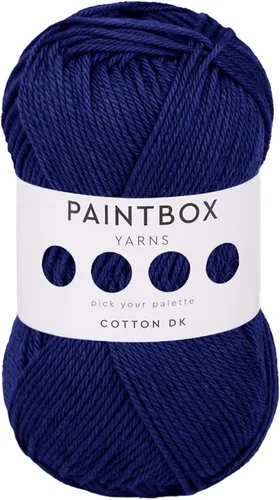 Vista 66 de Paintbox Yarns - Hilo 100% algodón DK, 1.76 onzas, 137 yardas, 410.1 ft #401 Papel blanco