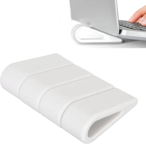 Vista 6 de Soporte para portátil de 4 piezas, soporte portátil ajustable para laptop elevador de disipador de calor