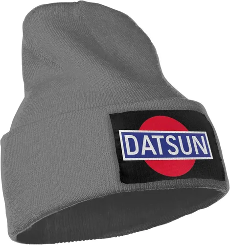 Vista 4 de MISSBIE Datsun - Gorro de punto unisex para hombre, Deep Heather, talla única