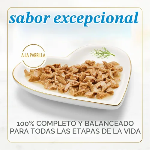 Vista 3 de Purina Fancy Feast - Comida para gatos húmeda, en salsa, enlatada y grillada