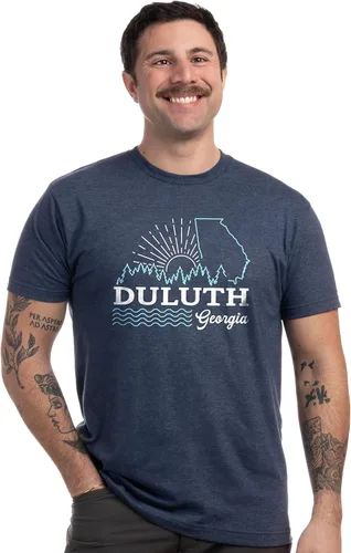 Vista 2 de Ciudades y sitios de Georgia - Southern Honetown GA State Pride Tee Shirt