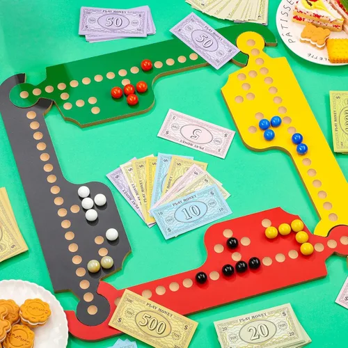 Vista 3 de 800 piezas de dinero falso, dinero de juego para la enseñanza de los niños