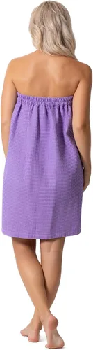 Vista 33 de Robe Direct Quick Dry, Lightweight Waffle Spa/Bath Wrap with Adjustable Closure & Elastic Top
