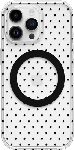 Vista 65 de Hython Funda para iPhone Air, diseño estético de lunares lindos, funda simple de 6.5 pulgadas, delgada, antiarañazos, parachoques de TPU suave, a