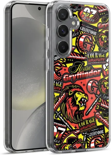 Vista 50 de Head Case Designs Officially Licensed Harry Potter Hogwarts Badge Up Gel Case [Military Grade Protection] Compatible with Samsung Galaxy A17 4G / 5G