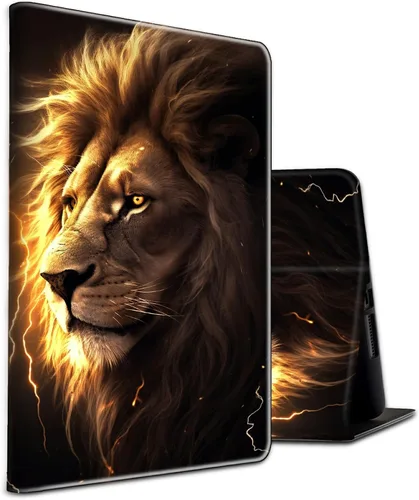 Vista 31 de Funda para tablet Amazon Kindle Fire HD 8/HD 8 Plus versión 2022/2020 (12ª/10ª generación), fundas antideslizantes multiángulo con función de Pinos