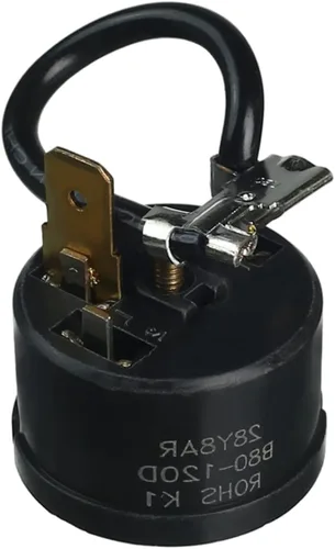 Vista 2 de Othmro Protector de compresor de 5 uds. Protector de sobrecarga térmica para refrigerador, 1/4 (HP) 180 W, pieza de repuesto para compresor
