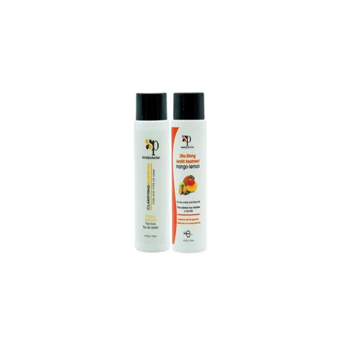 Vista 3 de Smart Protection Tratamiento de queratina ultra fuerte Mango-Lemon con champú clarificante 4oz
