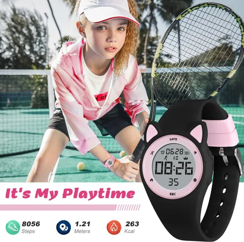 Vista 2 de BEN NEVIS Kids Watch, Digital Watch for Boys Girls, Sport Watch with Fitness Tracker, Alarm Clock, Stopwatch, No App and Waterproof, Watch for Kids