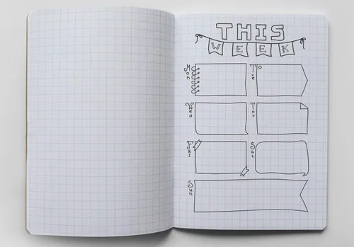 Vista 4 de KOALA TOOLS Mini cuaderno de papel cuadriculado 5" x 7", 60 pp. - Juego de cuadernos de campo cuadriculado, cuadrícula y gráficos - Para uso