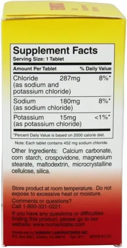 Vista 2 de thermotabs Sal Suplemento buffered – 100 tabletas, paquete de de 2, 2, 2