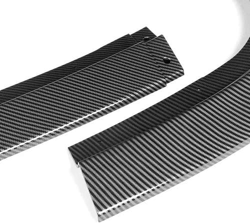 Vista 2 de Borde de parachoques delantero compatible con Dodge Challenger SXT 2015-2023, alerón de parachoques delantero, kit de cuerpo de mentón de aire