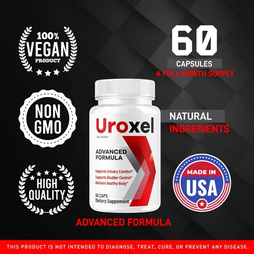 Vista 4 de Cápsulas de Uroxel (2 unidades) – Cápsulas oficiales de Uroxel Support Premium Daily Advanced Formula Capsulas – Máxima fuerza, vitaminas totalmente