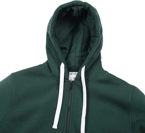 Vista 7 de Xmgelp Conjunto deportivo con capucha para hombre de 2 piezas, casual, con cierre completo