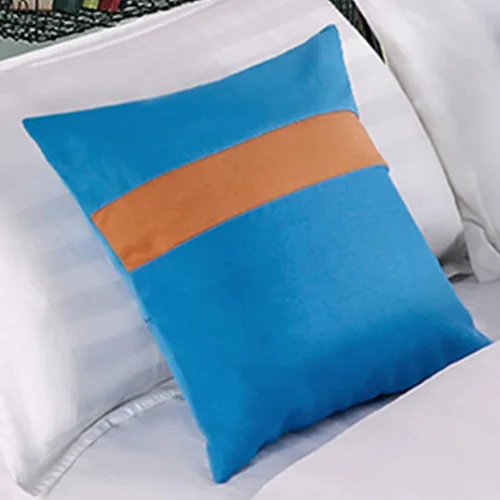 Vista 19 de Cojines con fundas de almohada a juego y núcleo de almohada de 17.7 x 17.7 in, paquete de 1, para decoración de cama, sala de estar, sofá Beige