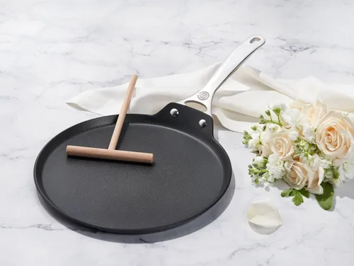 Vista 8 de Le Creuset - Sartén antiadherente para crepas con Rateau, 11 pulgadas