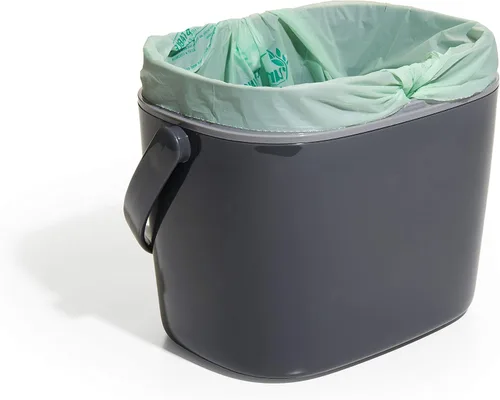 Vista 13 de OXO Good Grips - Contenedor de compost fácil de limpiar, carbón (1,75 galones)