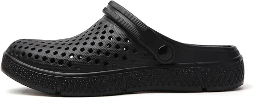 Vista 3 de Zuecos de jardín para mujer, zapatos informales, sandalias de playa, antideslizantes, para piscina, para el agua, para el hogar, calzado de verano