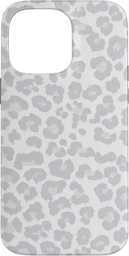 Vista 21 de Blanco Gris Guepardo Estampado De Leopardo Animal Skin Lindo Moda Caso Para iPhone 17