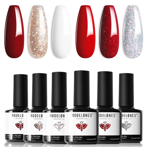Vista 37 de modelones Juego de imanes de ojo de gato, esmalte de gel francés con corazón de ojo de gato, kit de herramientas de uñas de doble cabeza 5 en 1