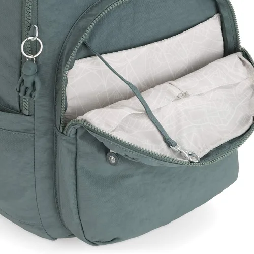 Vista 9 de Kipling Seoul - Mochila para mujer., Sábila), KI3864