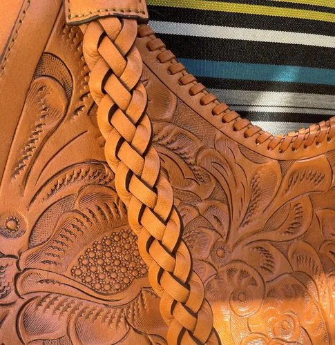 Vista 4 de Mauzari Sonoma - Bolso de mano grande de piel con herramientas para mujer