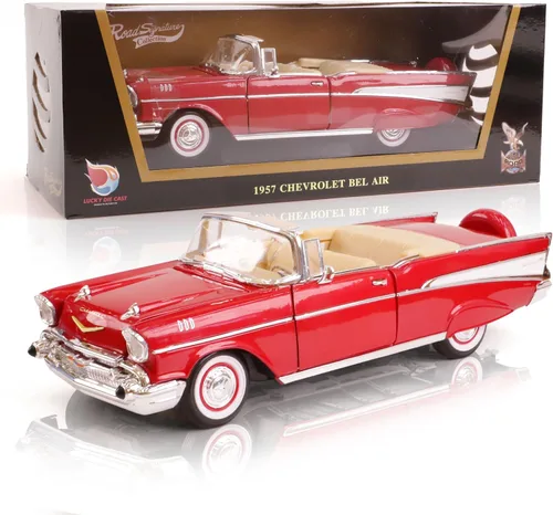 Vista 16 de 1948 Tucker Torpedo Escala 1/18 Modelo de Metal Fundido a Presión Premium Colección Clásica Vintage de Aleación de Coches con Vitrina, para Hombres