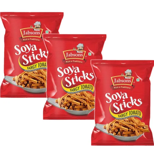 Vista 8 de Jabsons - Palitos de soja (paquete de 3), 6.35 oz x 3 (Chatka chino)