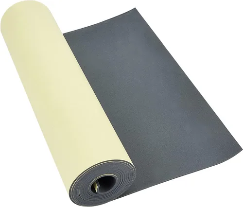 Vista 24 de BENECREAT Rollo de espuma EVA autoadhesivo de 0.039 in de grosor, 78.7 x 11.8 pulgadas, hoja acolchada de espuma negra para proteger muebles