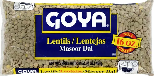 Vista 2 de Goya Lentejas de alimentos, secas, 16 onzas (paquete de 24)