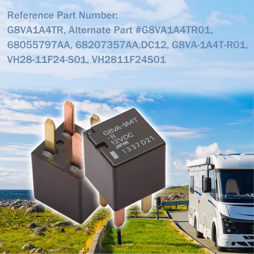 Vista 4 de 2pcs G8VA-1A4T-R 12VDC 4 Pin Relés automotrices para G8VA1A4TR01, VH28-11F24-S01, VH2811F24S01