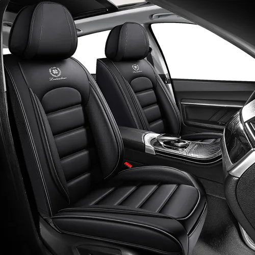 Vista 28 de Cubiertas de asiento ILMO para camiones 2009-2026 F150, 2011-2026 F250 F350 XL XLT Super Duty Crew Cab Lariat King Ranch Platinum, protectores