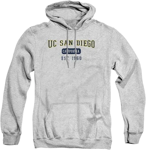 Vista 343 de LOGOVISION Colección de sudaderas con capucha unisex con diseño oficial de Collegiate Est. Date para hombres y mujeres