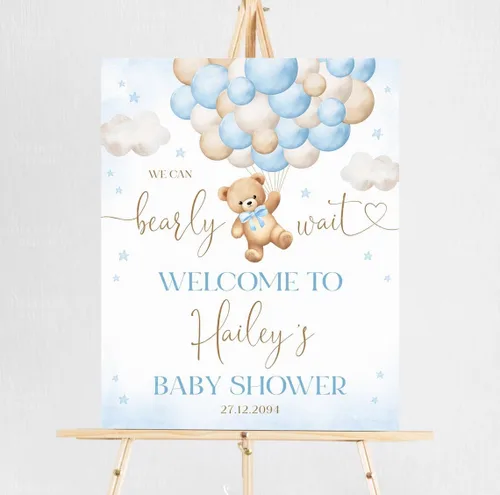 Vista 8 de Baby Shower Signs, Baby Shower Welcome Sign, Girl Woodland Baby Shower Welcome Sign, Pink Floral Woodland Baby Shower Welcome Sign, Welcome to Baby