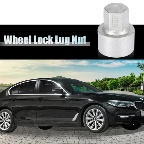 Vista 10 de X AUTOHAUX 041 Llave de bloqueo de rueda de coche Tuerca antirrobo Tuerca de extracción de tornillo Llave de bloqueo de rueda para BMW 3 5 7 Series