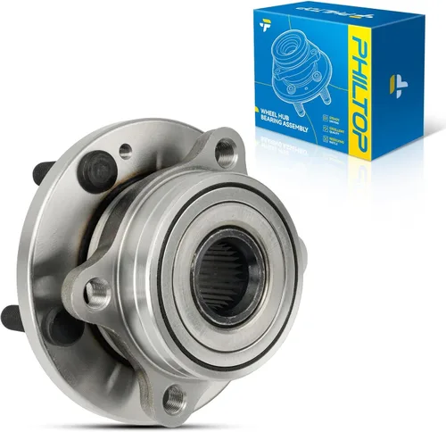 Vista 10 de PHILTOP 512012 x2 Conjunto de cubo de cojinete de rueda trasera para Volkswagen Jetta for 1998-2010 Volkswagen Beetle, 1999-2005 Volkswagen Jetta